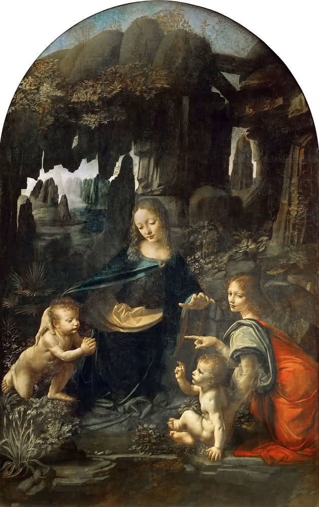 La Virgen de las Rocas