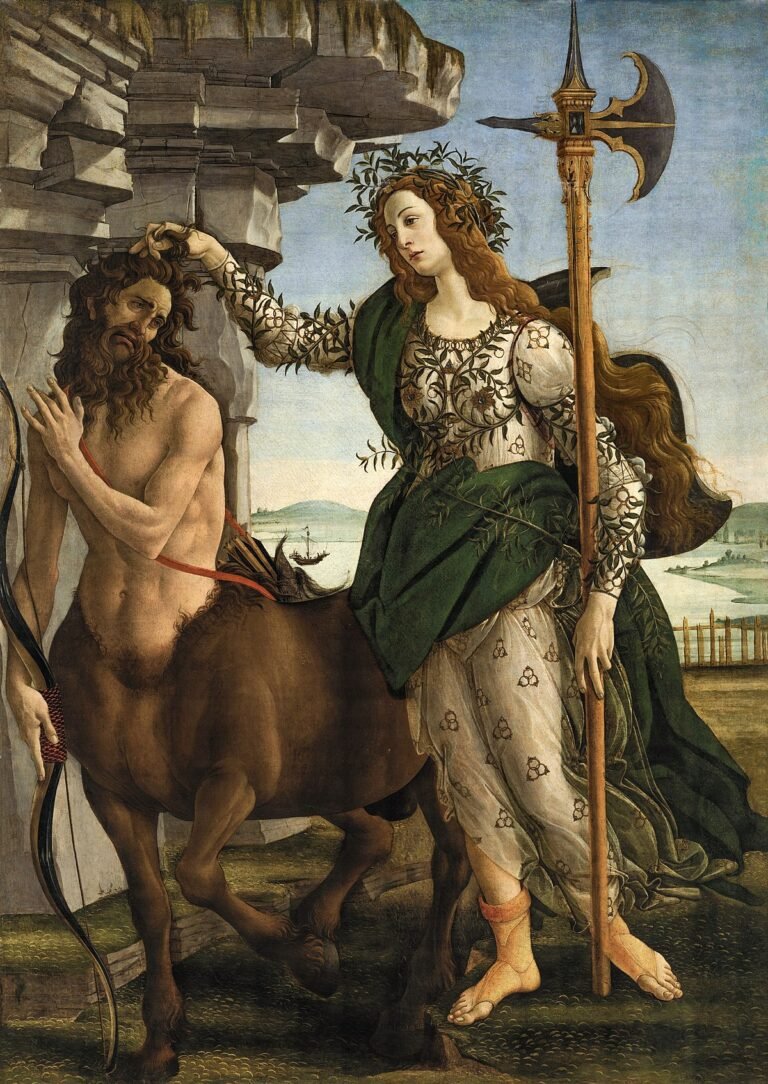 Palas y el Centauro